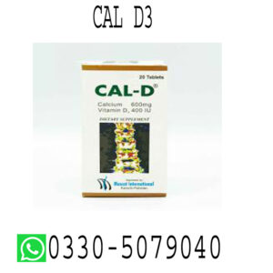 Cal-D Tablets 30s (Vitamin D3)