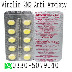 Vinolin (Lorazepam) 2mg Tablets