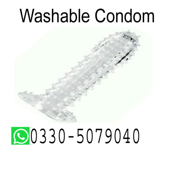 washable silicon condom